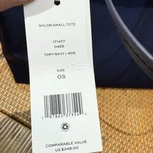 Tory Burch | Bags | Tory Burch Nylon Small Tote 71477 | Poshmark